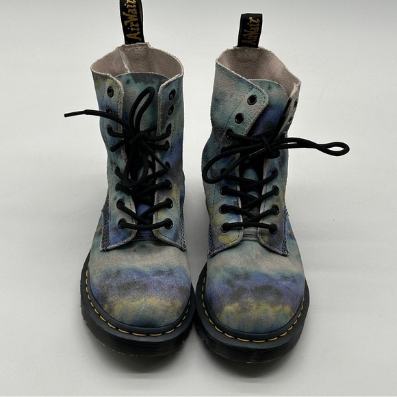 Dr. Martens 1460 Pascal Boot Unisex BLUE Tie Dye  Size 5 UK 7 Women  6 Men Boot - Picture 6 of 12